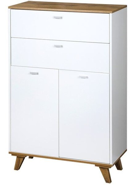 Szafka łazienkowa 60 x 96 x 28 cm, biała KESPER 15993