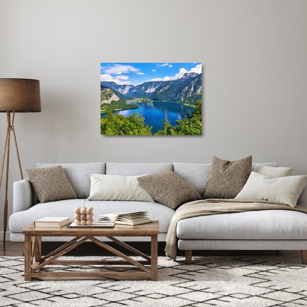 Obraz na szkle - Hallstätter See, Hallstatt, Austria (70x50 cm)