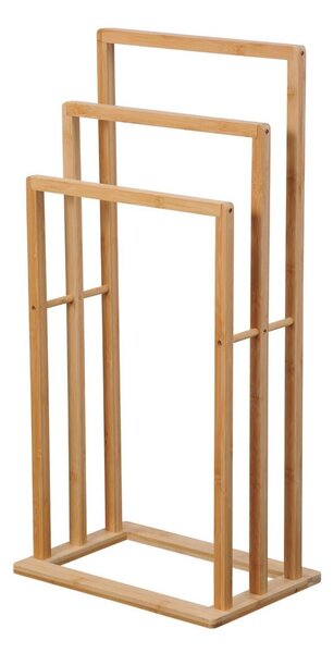 Trzypoziomowy stojak na ręczniki 40 x 82 x 27 cm, bambus KESPER 19432