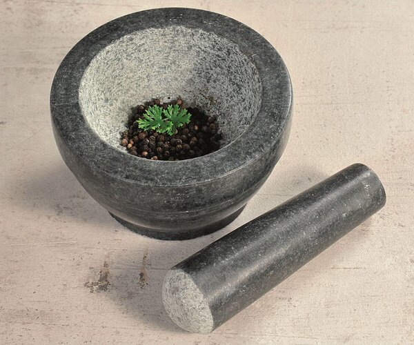 Moździerz z tłuczkiem, Ø 16 cm, granit KESPER 71501