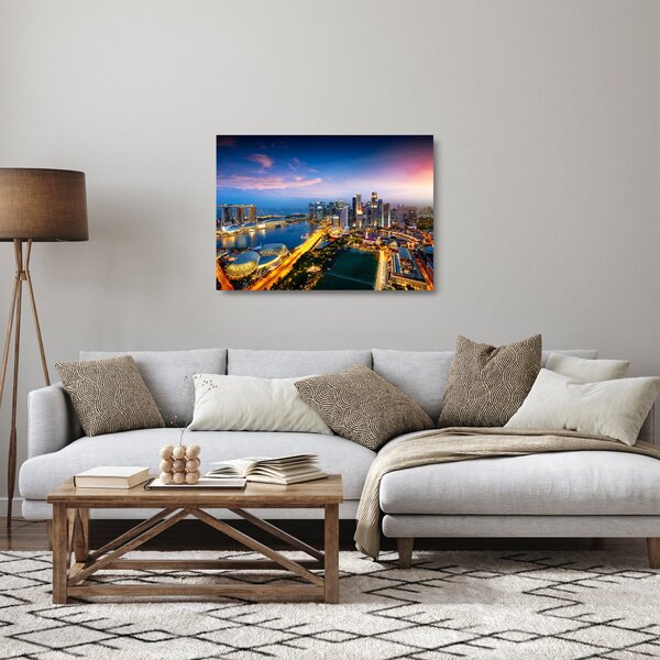 Obraz na szkle - Singapur, Azja (70x50 cm)
