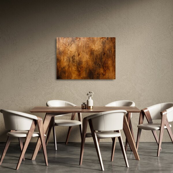Obraz na szkle - Detal drewna (70x50 cm)