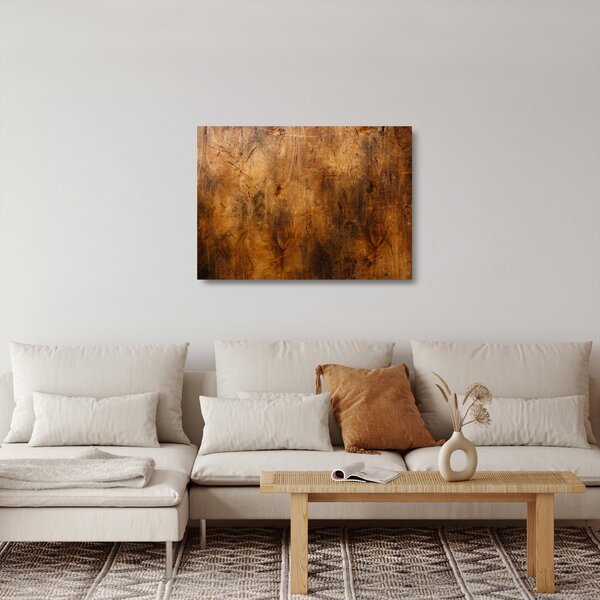 Obraz na szkle - Detal drewna (70x50 cm)