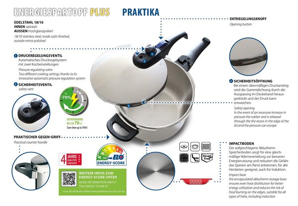 Praktika Szybkowar 4 l ELO 99422