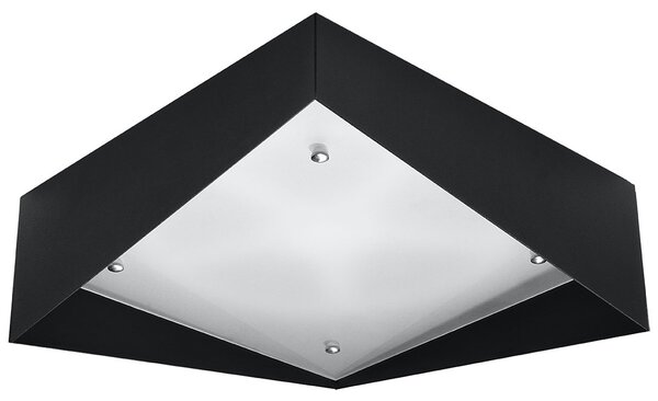 Czarny nowoczesny plafon LED - EXX213-Avino