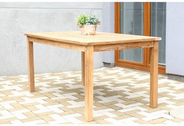 Garden I. Stół ogrodowy 150 x 90 cm, teak, jasnobrązowy NOELA 345917
