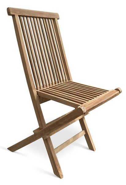 Clasic Krzesło składane, teak, jasnobrązowe NOELA 345741