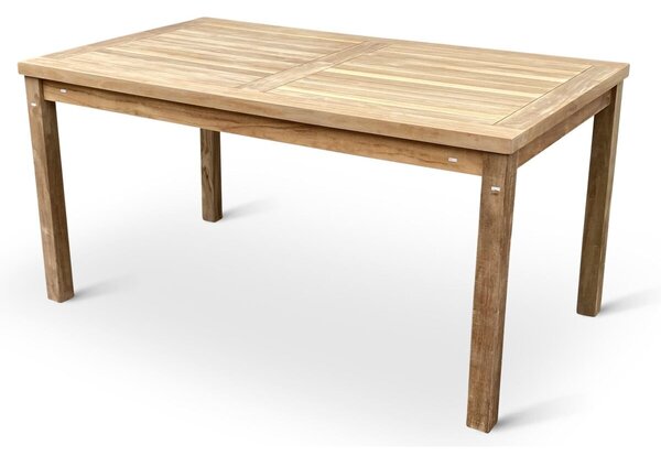 Garden I. Stół ogrodowy 150 x 90 cm, teak, jasnobrązowy NOELA 345917