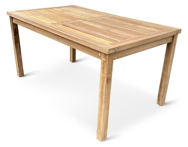 Garden I. Stół ogrodowy 150 x 90 cm, teak, jasnobrązowy NOELA 345917
