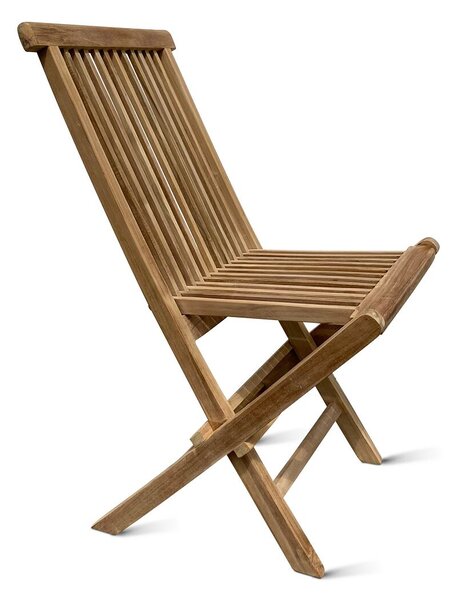 Clasic Krzesło składane, teak, jasnobrązowe NOELA 345741