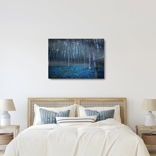 Obraz na szkle - Magiczny las (70x50 cm)