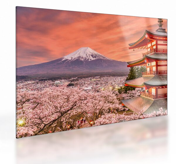 Obraz na szkle - Fujiyoshida, Japonia (70x50 cm)