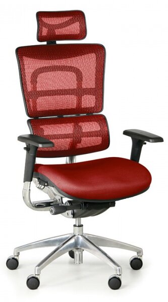 Uniwersalne krzesło WINSTON SAB, czerwony