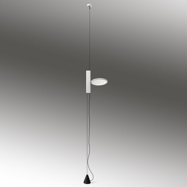 Lampa Wisząca FLOS, OK, ściemnialny, biały, salon, metal, design