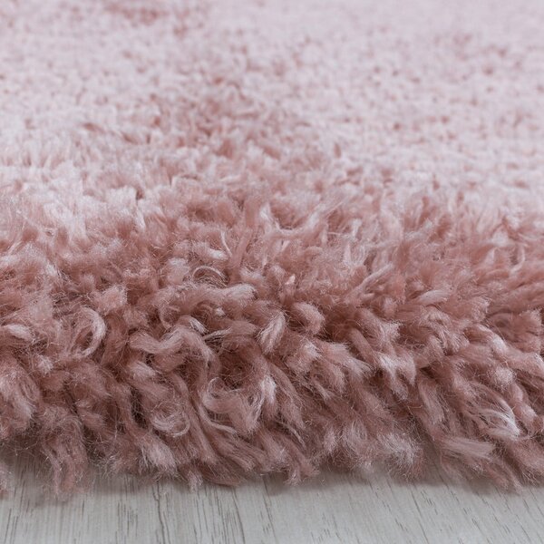 Różowy chodnik 80x250 cm Fluffy – Ayyildiz Carpets