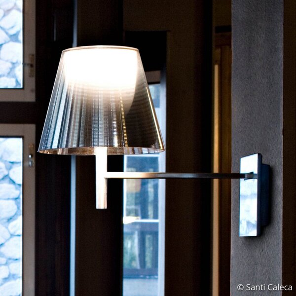 Lampa Ścienna FLOS, KTribe, ściemnialny, metaliczny, salon, tworzywo sztuczne, design