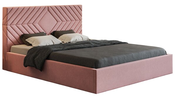 Tapicerowane łóżko 180x200 Clemont 4X - 36 kolorów