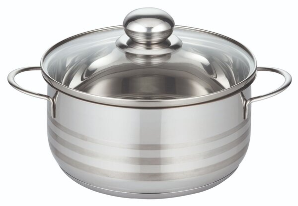 Garnek Brillant Ø 16 cm, 1,3 l, stal nierdzewna ELO BASIC 22116