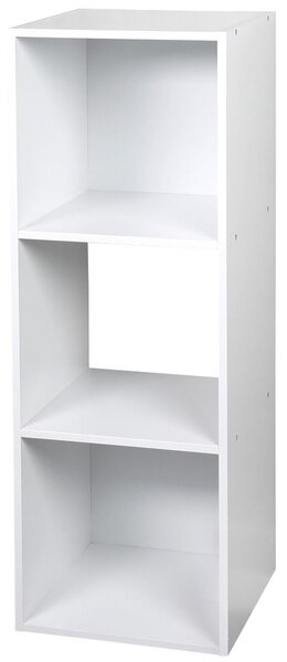Półka z 3 przegrodami 31 × 91 × 30 cm, biała KESPER 15976