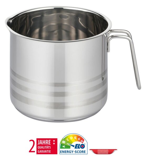 Garnek do mleka Brillant Ø 14 cm, 1,6 l, stal nierdzewna ELO BASIC 22414