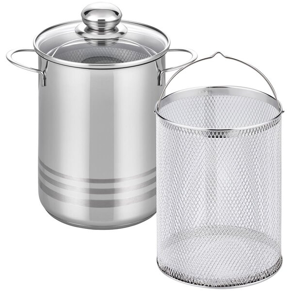 Garnek do szparagów Brillant Ø 16 cm, 4 l, stal nierdzewna ELO BASIC 22616
