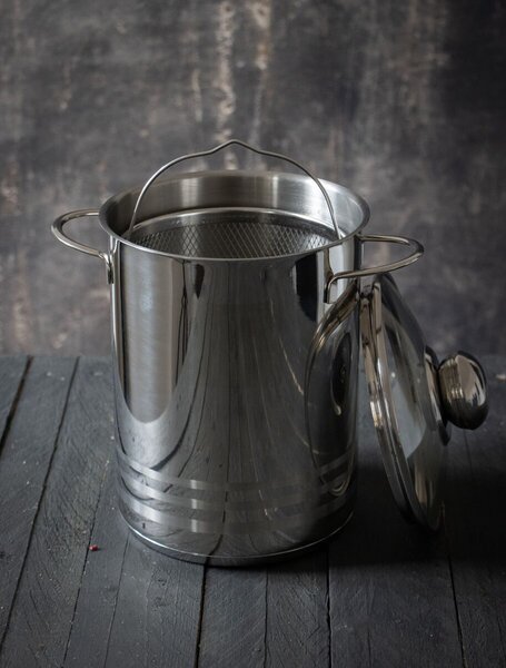 Garnek do szparagów Brillant Ø 16 cm, 4 l, stal nierdzewna ELO BASIC 22616