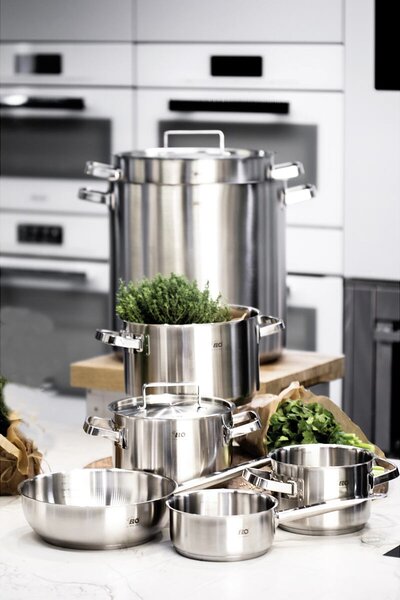 Profi Cuisine Garnek Ø 16 cm, 1,9 l, stal nierdzewna ELO 24216