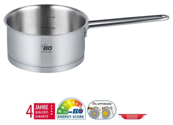 Galant Rondel Ø 16 cm, 1,3 l, stal nierdzewna ELO 72556
