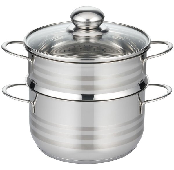 Brillant Garnek do gotowania na parze Ø 18 cm, 1,6/2,4 l, stal nierdzewna ELO BASIC 22718