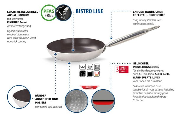 Bistro Line Patelnia Ø 24 cm ELO 51624
