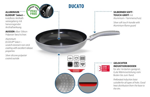 Ducato Patelnia Ø 20 cm ELO 66520