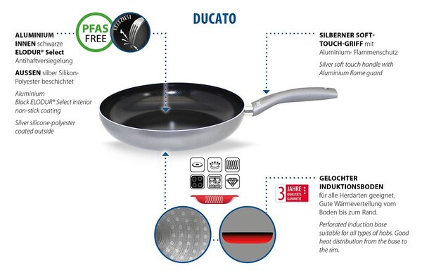 Ducato Patelnia Ø 20 cm ELO 66520