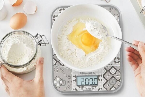 Optiss Waga kuchenna cyfrowa, motyw mozaika, szkło TEFAL BC50D6V0