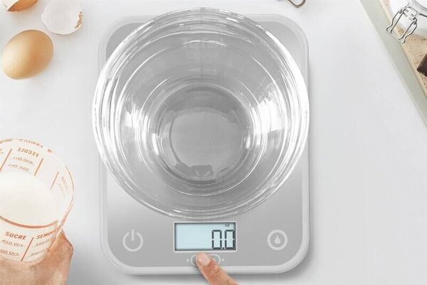 Optiss Waga kuchenna cyfrowa, szkło, szara TEFAL BC50U4V0
