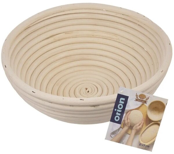 Koszyk do wyrastania ciasta Ø 25 cm, rattan ORION 731147