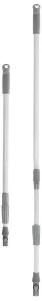 Drążek teleskopowy z klipsem Clean System 94–158 cm, stal nierdzewna/tworzywo sztuczne ORION 711522