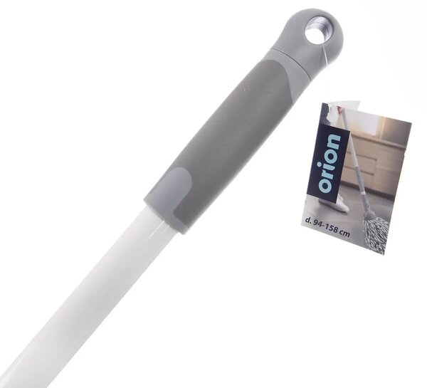Drążek teleskopowy z klipsem Clean System 94–158 cm, stal nierdzewna/tworzywo sztuczne ORION 711522