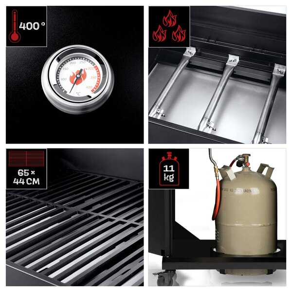 Rookie 3.0 Grill gazowy LANDMANN 13972