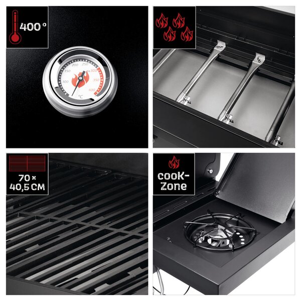 Rookie 4.1 Grill gazowy LANDMANN 13712