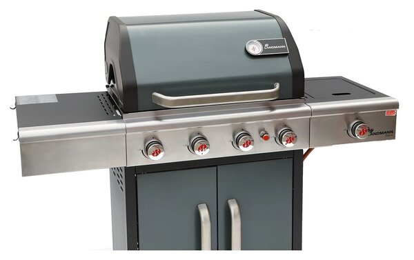 Triton PTS 4.1 Grill gazowy, srebrny LANDMANN 12964