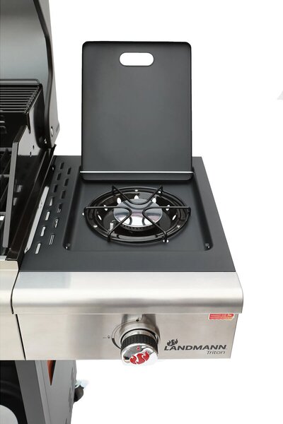 Triton PTS 4.1 Grill gazowy, srebrny LANDMANN 12964