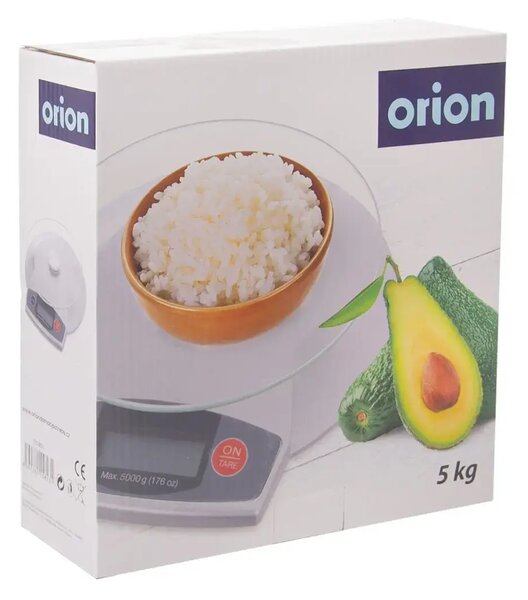 Waga kuchenna cyfrowa, 5 kg, ORION 131801