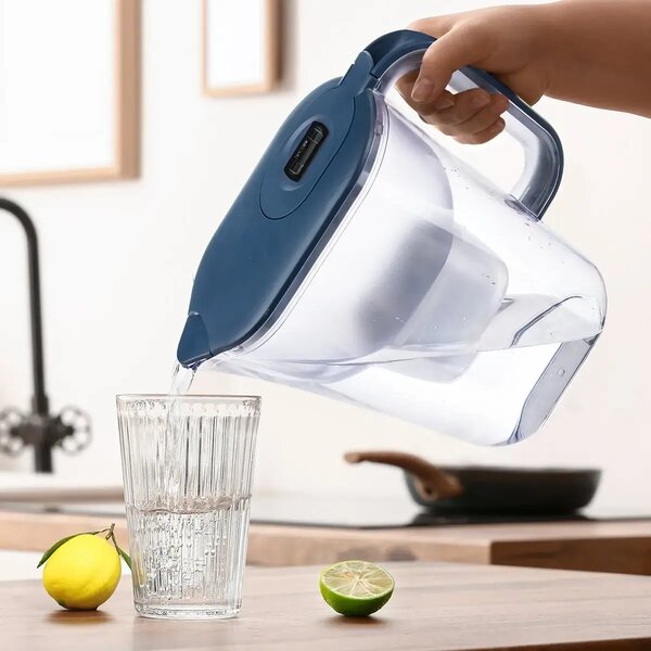 Carbo Dzbanek filtrujący, 3 l, plastikowy, niebieski ORION 156020