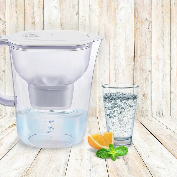 Carbo Dzbanek filtrujący, 3 l, plastikowy, biały ORION 156019