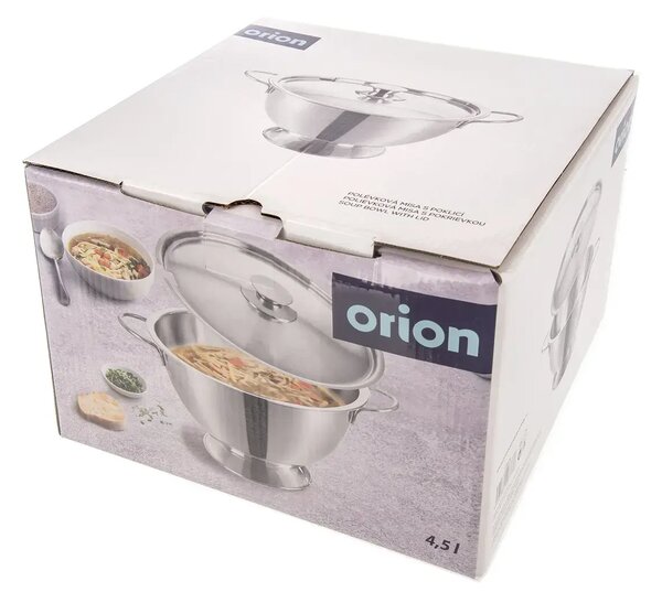 Misa na zupę z pokrywką, Ø 26 cm, nierdzewna ORION 128609