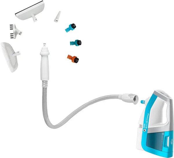 Clean & Steam Multi parowy odkurzacz z funkcją czyszczenia parą, biały, ROWENTA RY8544WH