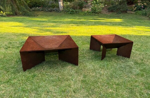 Fokus Palenisko ogrodowe 70 x 70 x 30 cm, corten CORGARDEN 1017