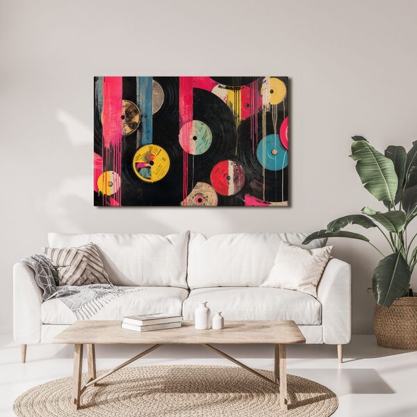 Obraz street artowe winyle