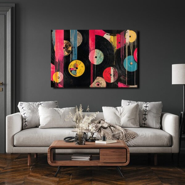 Obraz street artowe winyle