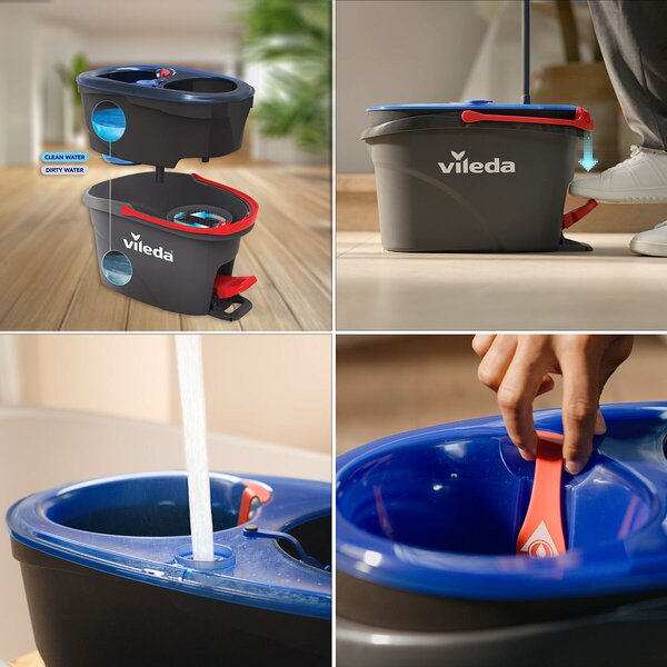 H2Pro Mop obrotowy z frędzlami VILEDA 178332